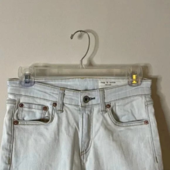 Rag & Bone Cate Mid-Rise Ankle Skinny Jeans Size 26 – Ditch Plains Wash - Picture 6 of 10